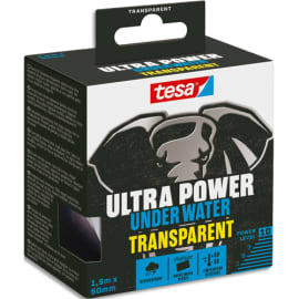 TESA Adh&eacute;sif de r&eacute;paration Ultra Power pour une utilisation sous l'eau 56481-00000-00 photo du produit
