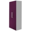 MT INTERNATIONAL Lot de 2 Portes Hautes pour 2 modules MT1 Elégance - Dim 1 porte L39,7 x H159,5 cm Prune photo du produit