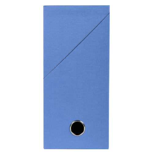 EXACOMPTA Boîte de transfert, carton rigide recouvert de papier toilé, dos 12 cm, 34x25,5 cm, Bleu photo du produit Secondaire 2 L