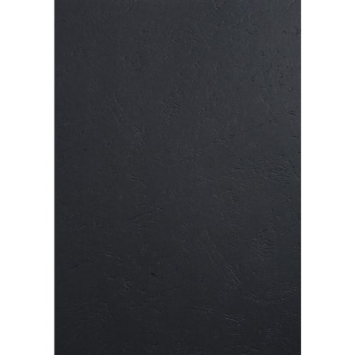 EXACOMPTA Paquet 100 plat couverture FOREVER rigide, grain cuir, 270 g, certifié Ange Bleu, Noir A4 2783C photo du produit Secondaire 2 L