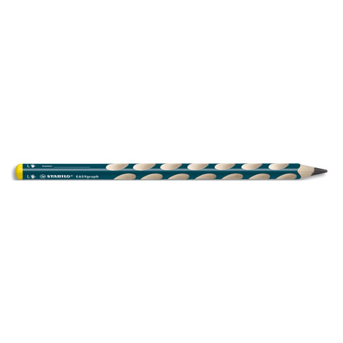 STABILO EASYgraph crayon graphite B gaucher - Bleu ardoise photo du produit