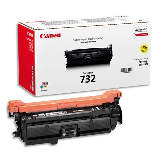 CANON Cartouche Laser Jaune 732Y 6260B002 photo du produit Principale L