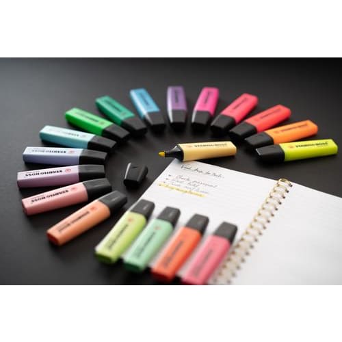 Marqueurs Surligneurs - Couleurs Assorties Surligneur Pastel Avec