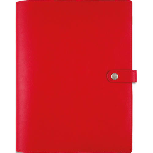 OBERTHUR Agenda LADY KENT,Janvier à Décembre 2024, format 22x28cm, couvertures simili cuir Rouge photo du produit Principale L