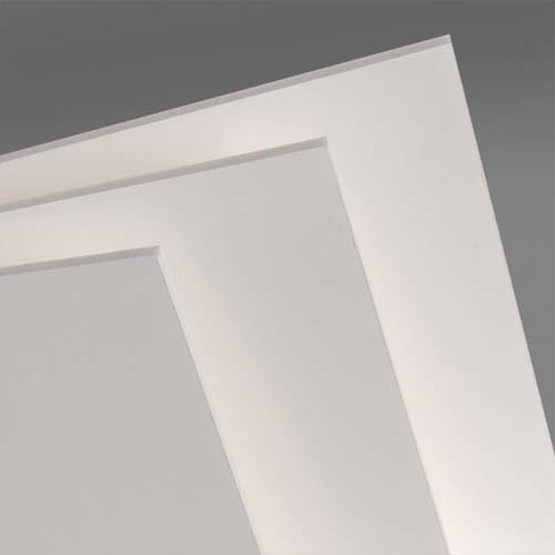 Creacorner  Carton plume 50x65cm - 3mm - Blanc