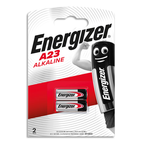 ENERGIZER Pile Alcaline A23/E23A, pack de 2 piles photo du produit