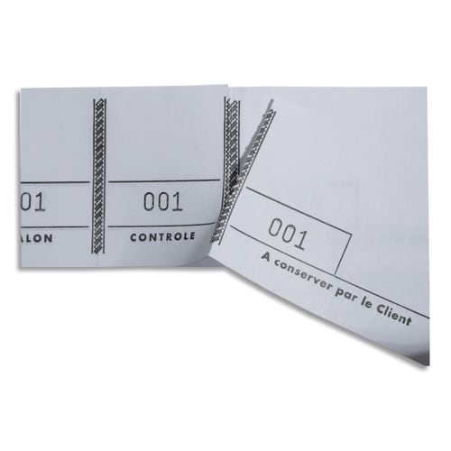 Calendrier personnalisé à feuillets détachables trois blocs 
