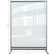 NOBO Cloison de séparation film PVC transparent Premium Plus, sur pied mobile, L148 x H206 x P61 cm photo du produit Secondaire 1 S