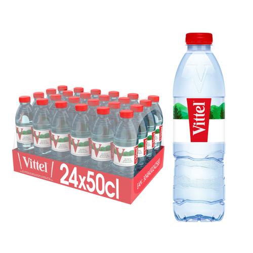 VITTEL Bouteille plastique d'eau 0,5 litre minérale plate ≡ CALIPAGE