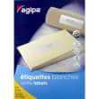 AGIPA Boite de 1400 étiquettes blanches multi-usage 105x42mm coins droits photo du produit