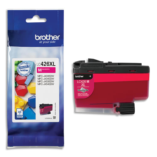 BROTHER Cartouche jet d'encre magenta LC426XLM photo du produit Principale L