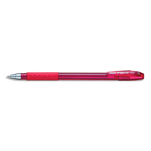 PENTEL Stylo à bille IFEEL IT à capuchon 0,7mm. Encre Rouge. photo du produit Principale L