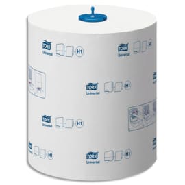 TORK Colis de 6 Rouleaux Essuie-mains Universal Extra long 1 pli format 280m x 21cm Blanc pour Matic H1 photo du produit