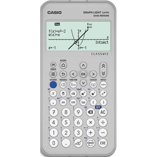 CASIO Calculatrice GRAPH LIGHT Fonction graphique integrales vecteurs et matrices probabilites CALIPAGE