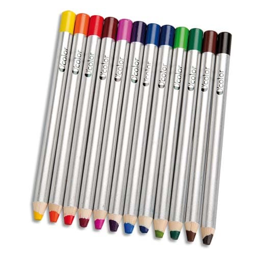 Acheter Marco 12 nouveaux crayons de couleurs Pastel à la mode et doux  crayon de couleur Non toxique crayon de couleur