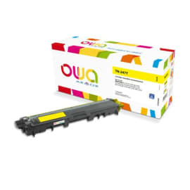 OWA Toner compatible BROTHER TN247 Jaune K18604OW photo du produit