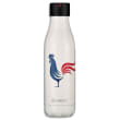 LES ARTISTES PARIS Bouteille isotherme 500ml acier inoxydable conserve au frais/24h-chaud/10h. Le Coq photo du produit