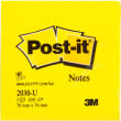 POST-IT Cubes POST-IT® Light Energie (Ultra jaune Déco) 450 feuilles 76 x 76 mm photo du produit Secondaire 2 S