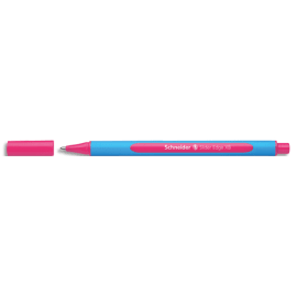 SCHNEIDER Stylo bille SLIDER EDGE capuchon, pointe large, corps triangulaire, encre indélébile Rose photo du produit