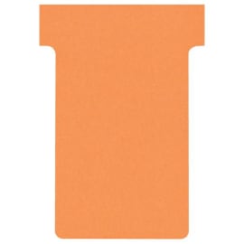 NOBO Etui de 100 Fiches T Indice 2 - Orange - 2202009 photo du produit