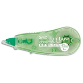 TOMBOW Mini roller de correction Micro tombow compact, 4,2mmx6m, coloris translucide photo du produit