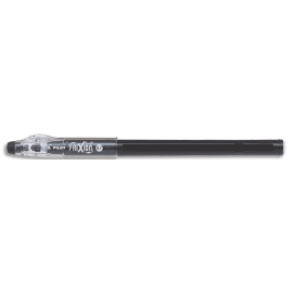 PILOT FriXion Ball Stick non rechargeable. Pointe conique moyenne 0,7mm. Encre effaçable noire photo du produit