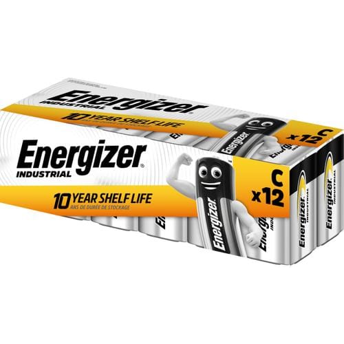 ENERGIZER Pile Industrial C/LR14 DP12, pack de 12 piles photo du produit