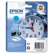 EPSON Cartouche Jet d'Encre DURABrite Ultra Cyan XL ''Réveil'' 27 (T2712) - C13T27124012 photo du produit