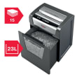 REXEL Destructeur de documents Momentum X415 P-4, coupe croisée, 4x40mm, 15 feuilles, 23 litres 2104576EU photo du produit Secondaire 1 S