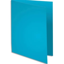 EXACOMPTA Paquet de 100 chemises SUPER 250 en carte 210 grammes coloris Bleu clair photo du produit