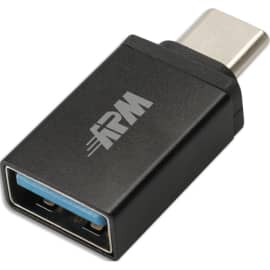 APM Adaptateur USB-C / USB-A, USB 3.0, mâle / femelle, metal, noir photo du produit