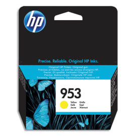 HP 953 Cartouche d'Encre Jaune Authentique (F6U14AE) photo du produit