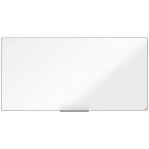 NOBO Tableau blanc émaillé Impression Pro magnétique 1800 x 900 mm - Blanc - 1915398 photo du produit