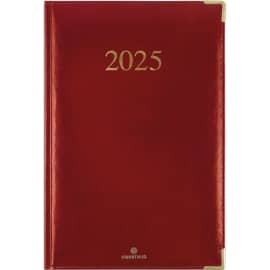 OBERTHUR AGENDA KIEV 22X28 EMBOÎTÉ JANVIER A DECEMBRE ROUGE photo du produit