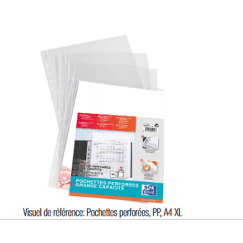 SACHET 10 POCH.PERF.2 20X300MM PP photo du produit Principale L