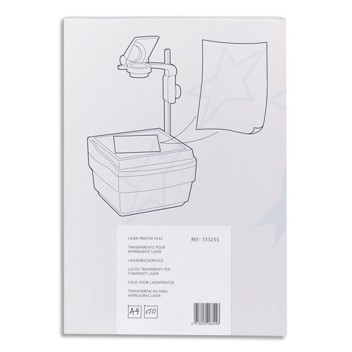 Boîte de 100 transparents antistatiques pour photocopieur photo du produit Principale L