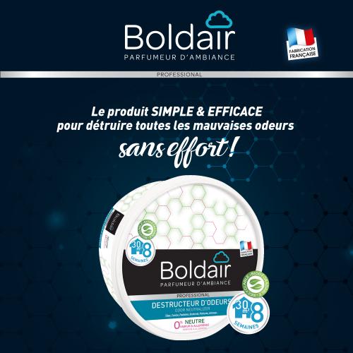 BOLDAIR Pot 300g Gel destructeur d odeurs sans parfum Neutre photo du produit Secondaire 2 L