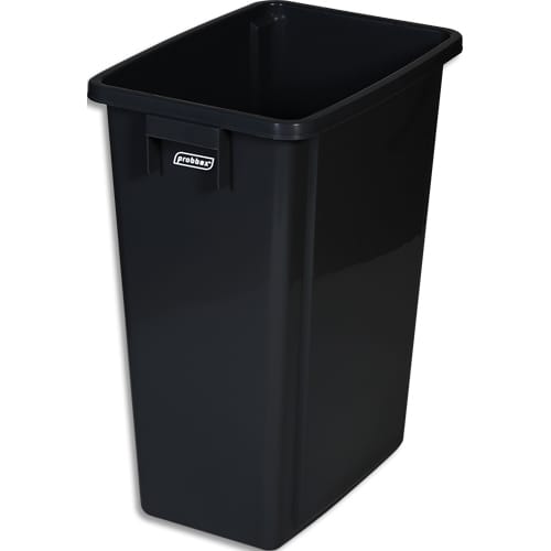 PROBBAX Collecteur à déchets noir, capacité de 60L. photo du produit Principale L