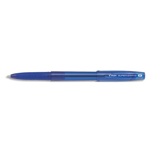 PILOT Stylo bille SUPER GRIP G pointe fine encore Bleue photo du produit Principale L