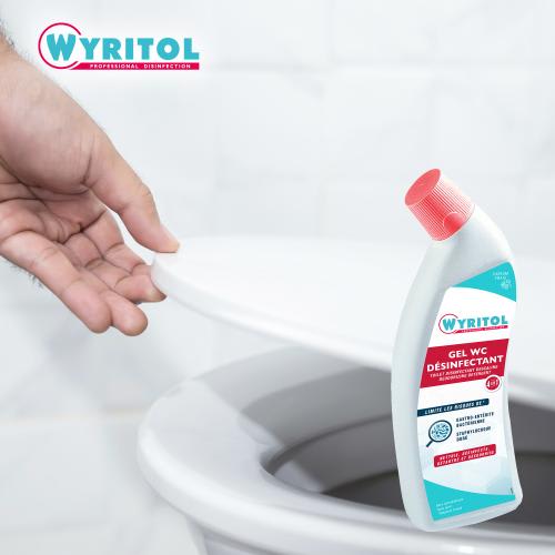 WYRITOL Flacon 750 ml Gel WC désinfectant surpuissant