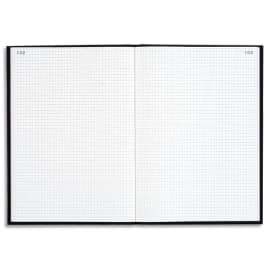 LE DAUPHIN Registre corrige couverture Noire 22,5x34 cm 200 pages quadrillé 5x5 photo du produit