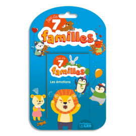 LITO DIFFUSION Boïte de 80 GomMettes adhésives colorées thème des bébés  animaux, à partir de 3 ans