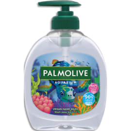 PALMOLIVE Flacon pompe 300 ml Savon liquide motif Aquarium PH Neutre photo du produit