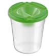 WONDAY Pot anti-verse en plastique transparent avec bouchon de fermeture photo du produit