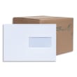 BONG Boîte de 200 enveloppes Blanches auto-adhésives 80g format 162X229mm C5 fenêtre 45x100mm photo du produit