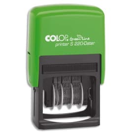COLOP Dateur - Printer S 220 Green Line à encrage automatique. Hauteur caractères 4mm photo du produit