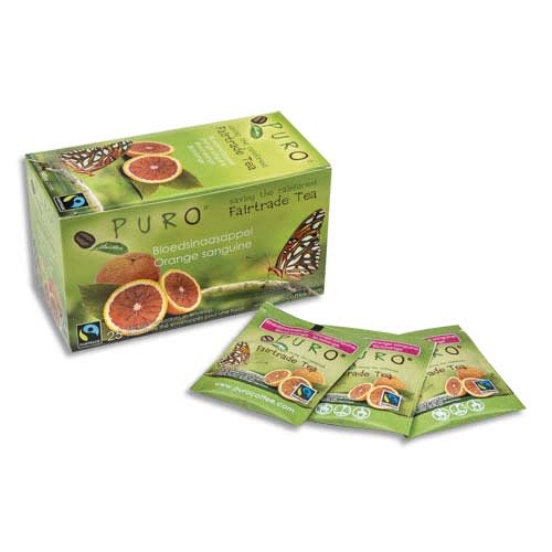 PURO Boîte de 25 sachets de thé Orange sanguine photo du produit Principale L