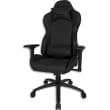 AZGENON Fauteuil gamer Z300 noir, dossier basculant 180°,assise 39x52cm, dossier 55x86cm, Poids max 150kg photo du produit