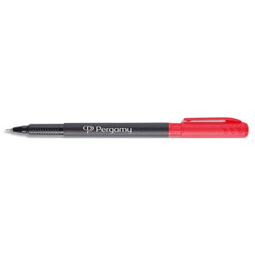 PERGAMY Stylo feutre pointe fine Rouge photo du produit Principale L