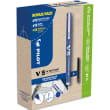 PILOT Greenpack de stylo encre liquide VBALL 05. Comprend 10 stylos + 10 Sets de 3 recharges. Bleu photo du produit